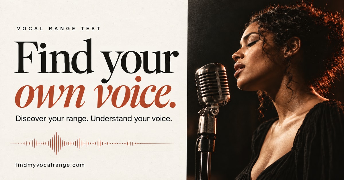 Vocal Range Test: Find Your Voice Type & Range Chart preview